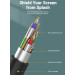 Vention Кабель мультимедійний VGA(3+6) Male to Male Cable with ferrite cores 10M Black VENTION (DAEBL)