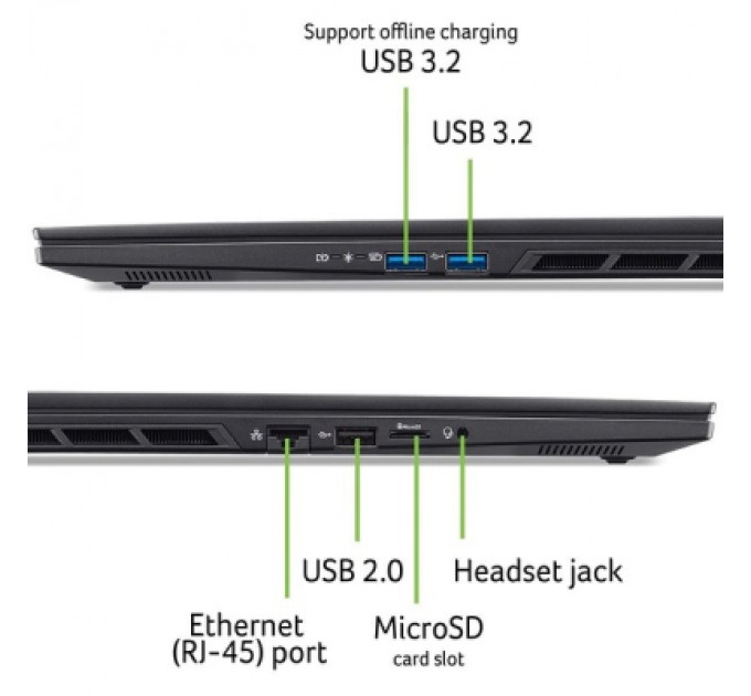 Ноутбук Acer Nitro 16S AI AN16S-61-R1WP (NH.QXVEU.002)