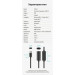 Vention Дата кабель USB 2.0 Type-A Male to Type-A Female Active Extension Cable 20M Black VENTION (CBKBQ)