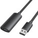 Vention Дата кабель USB 2.0 Type-A Male to Type-A Female Active Extension Cable 20M Black VENTION (CBKBQ)