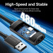 Vention Дата кабель USB 2.0 Type-A Male to Type-A Female Active Extension Cable 25M Black VENTION (CBKBS)