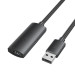 Vention Дата кабель USB 2.0 Type-A Male to Type-A Female Active Extension Cable 25M Black VENTION (CBKBS)