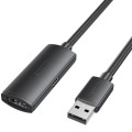 Vention Дата кабель USB 2.0 Type-A Male to Type-A Female Active Extension Cable 30M Black VENTION (CBKBT)