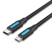 Vention Дата кабель USB 2.0 C Male to Micro-B Male 2A Cable 1.5M Black VENTION (COVBG)