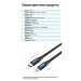 Vention Дата кабель USB 2.0 C Male to Micro-B Male 2A Cable 1.5M Black VENTION (COVBG)