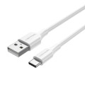Vention Дата кабель USB 2.0 A Male to C Male 3A Cable 1M White VENTION (CTHWF)