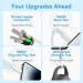 Vention Дата кабель USB 2.0 Type-A Male to Lightning Male 2.4A Cable 1M Black PVC Type VENTION (LAMBF)