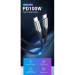 Vention Дата кабель USB 2.0 C Male to C Male 5A Cable 1M Gray Aluminum Alloy Type VENTION (TAEHF)