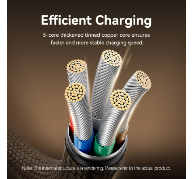 Vention Дата кабель USB 2.0 Type-C Male to Type-C Male 3A Cable 1M Gold Aluminum Alloy Type VENTION (TRDJF)