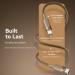Vention Дата кабель USB 2.0 Type-C Male to Type-C Male 3A Cable 1M Gold Aluminum Alloy Type VENTION (TRDJF)