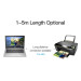 Vention Дата кабель USB2.0 A Male to B Male Print Cable 1M Black VENTION (VAS-A16-B100)