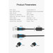 Vention Дата кабель USB2.0 A Male to B Male Print Cable 1M Black VENTION (VAS-A16-B100)