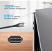 Vention Дата кабель USB 2.0 C Male to C Male Cable 2M Gray Aluminum Alloy Type VENTION (TADHH)