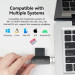 Vention Зчитувач флеш-карт 2-in-1 USB 3.0 A Card Reader(SD+TF) Black Dual Drive Letter VENTION (CLGB0)