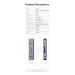 Vention Зчитувач флеш-карт 2-in-1 USB 3.0 A+C Card Reader(SD+TF) Gray Dual Drive Letter Aluminum Alloy Type VENTION (CLLH0)