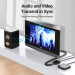 Vention Конвертор HDMI to RCA Converter Black Metal Type VENTION (AEEB0)