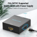 Vention Конвертор HDMI to RCA Converter Black Metal Type VENTION (AEEB0)