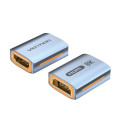 Vention Перехідник HDMI-A Female to Female 8K Adapter Gray Aluminum Alloy Type VENTION (AIUH0)