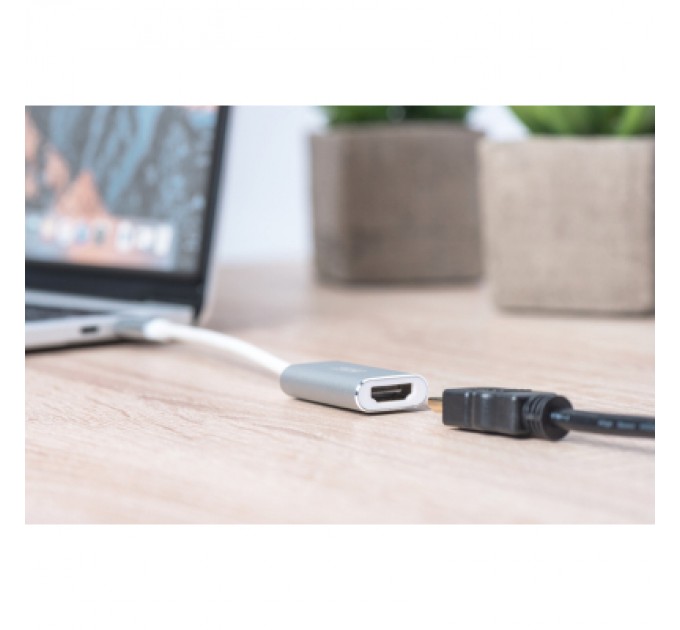 Перехідник USB-C to HDMI F 0.2m UHD 4K Digitus (DA-70836)