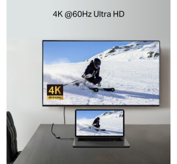 Перехідник USB-C F to HDMI M black TP-Link (UA520C)