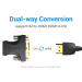 Vention Перехідник HDMI Female to DVI (24+1) Male Adapter Black VENTION (AILB0)