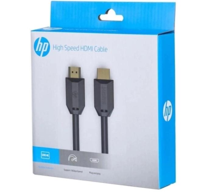 HP Кабель мультимедійний HP DHC-HD01-02M HDMI 2.0 High-Speed 18 Gpbs Cable, 4K 60hz  3840*2160 HP (HP_DHC-HD01-02M)