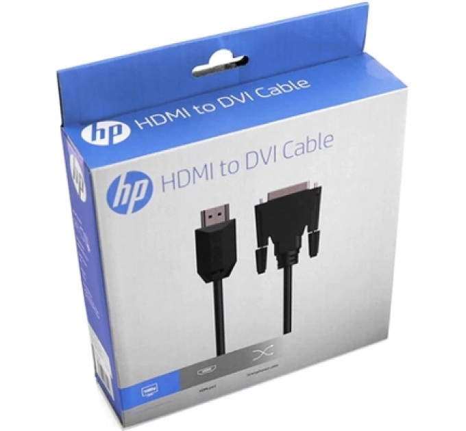 HP Кабель мультимедійний HP DHC-HD05-02M HDMI to DVI Cable, HP (HP_DHC-HD05-02M)