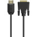 HP Кабель мультимедійний HP DHC-HD05-03M HDMI to DVI Cable, HP (HP_DHC-HD05-03M)
