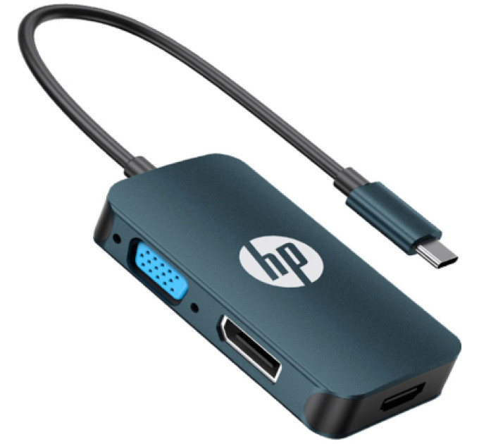HP Перехідник HP DHC-CT200 USB CM to HDMI+VGA+DP （MST Mode）adaptor HP (HP_DHC-CT200)