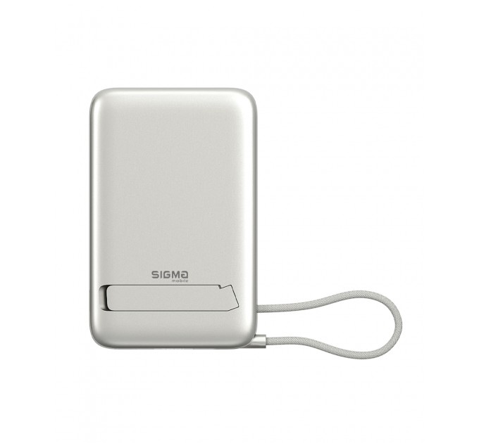 Універсальна мобільна батарея Sigma mobile X-power SI10A8QL-MAG 10000mAh Silver