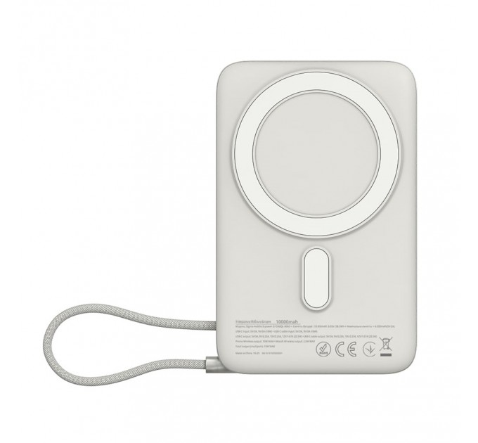 Універсальна мобільна батарея Sigma mobile X-power SI10A8QL-MAG 10000mAh Silver