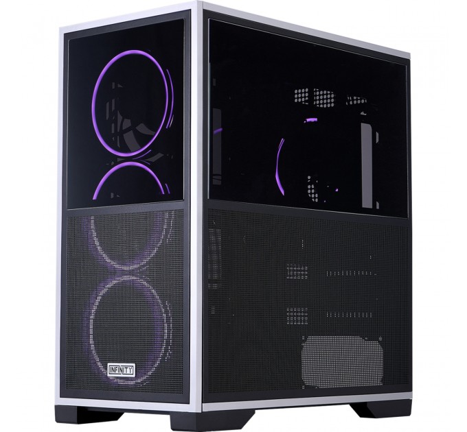 Корпус 1stPlayer IF8-BK-4FO7-14 Black