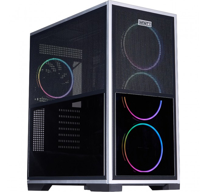 Корпус 1stPlayer IF8-BK-4FO7-14 Black