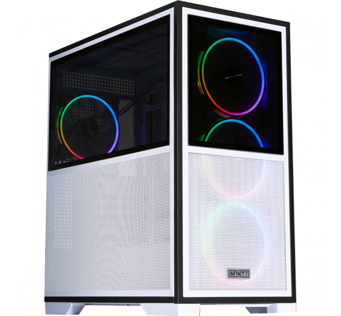 Корпус 1stPlayer IF8-WH-4FO7-14-W White