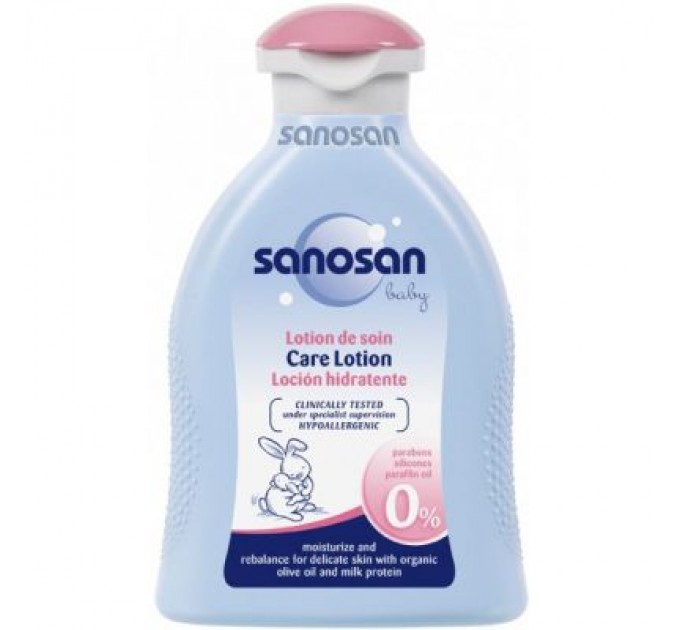 Лосьйон для дітей Sanosan Baby зволожуючий 200 мл (4003583190492)