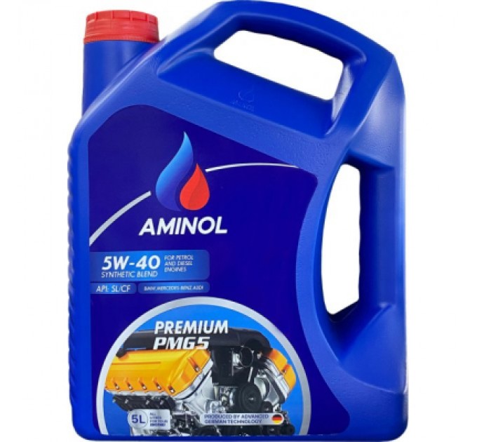 Моторна олива Aminol Premium PMG5 5W40 5л (AM148733)