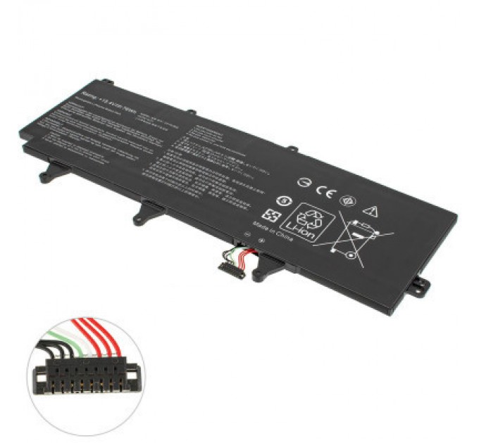 ASUS Акумулятор до ноутбука ASUS ROG Zephyrus GX701 C41N1802, 4935mAh (76Wh), 4cell, 15.4V, Li-Pol (A47844)