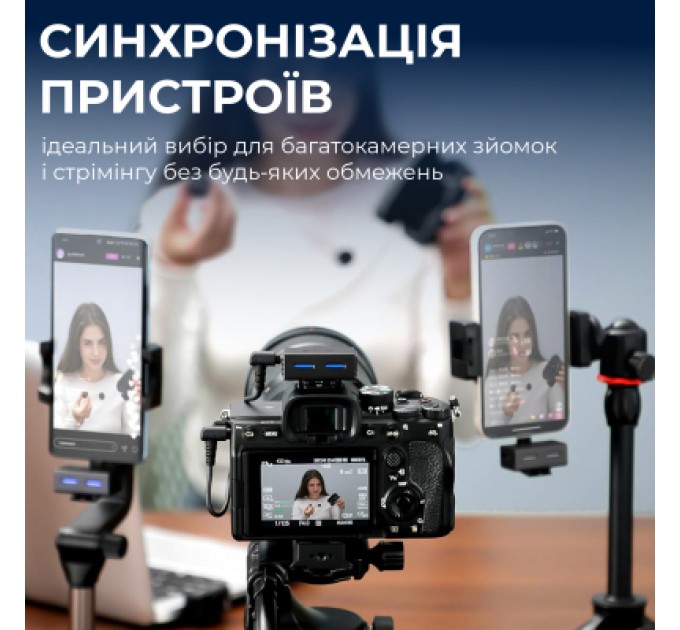 Мікрофон Boya LINK 3-02 Type-C/TRS Black (LINK 3-02)