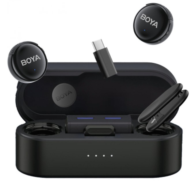 Мікрофон Boya LINK 3-02 Type-C/TRS Black (LINK 3-02)