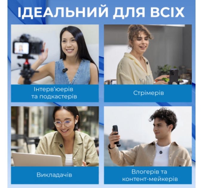 Мікрофон Boya LINK 3-02 Type-C/TRS Black (LINK 3-02)