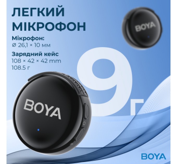 Мікрофон Boya LINK 3-02 Type-C/TRS Black (LINK 3-02)