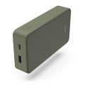 Hama Батарея універсальна Hama 20000mAh, 15W/5V/3A, USB-C, USB-A, green (00201716)