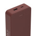 Hama Батарея універсальна Hama 20000mAh, 15W/5V/3A, USB-C, USB-A, red (00201717)