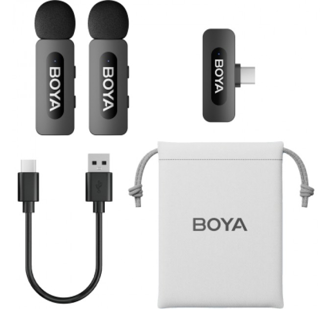 Мікрофон Boya BY-V20 Type-C Black (BY-V20)