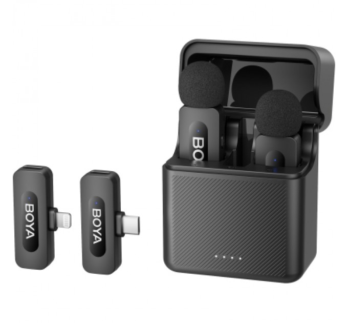 Мікрофон Boya BY-V3 combo Type-C/Lightning Black (BY-V3 Combo)