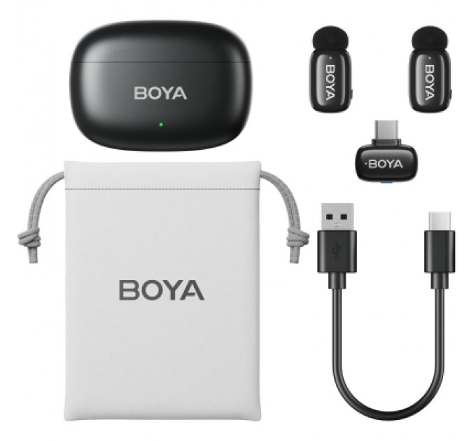 Мікрофон Boya mini-14 Type-C Black (mini-14)