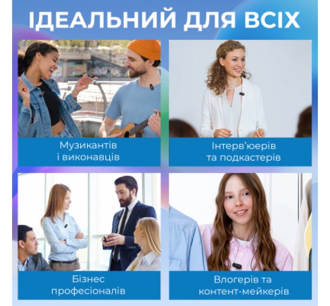 Мікрофон Boya mini-18 3,5 мм/TRS/Type-C Black (mini-18)