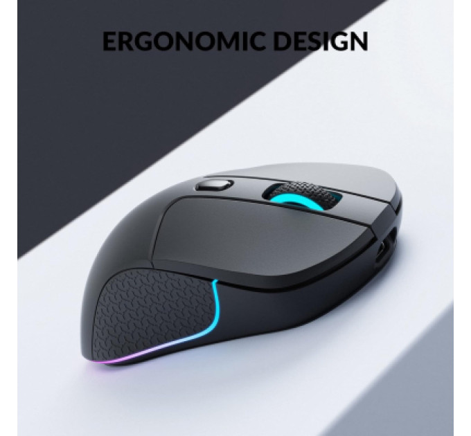 Keychron Мишка Keychron M3 Wireless/Bluetooth/USB Black (M3-A1)