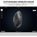 Keychron Мишка Keychron M7 Wireless/Bluetooth/USB White (M7-A3)