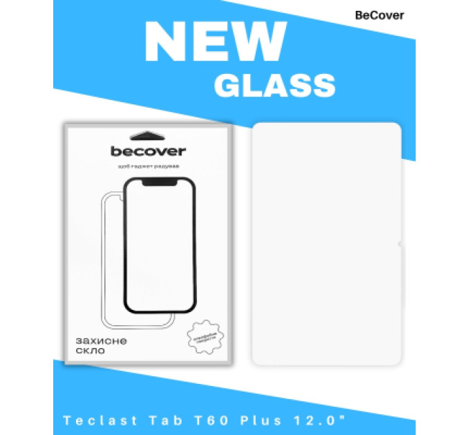 BeCover Скло захисне BeCover Teclast Tab T60 Plus 12.0" (714609)